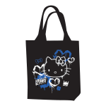 Colorino taška přes rameno, Hello Kitty Neon Black, 9 l, PES, černá