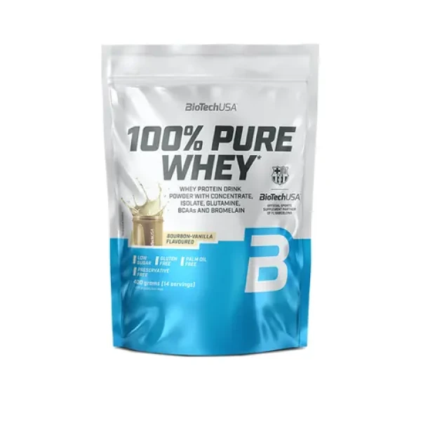 BioTech 100% Pure Whey bourbon vanilla 400 g (19147)