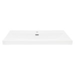 Nábytkové umyvadlo SAT B-Way 81x46,5 cm otvor pro baterii uprostřed SATBW8046 SATBW8046