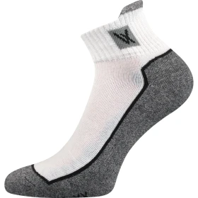 VOXX Ponožky bavlněné sportovní NESTY 01 bílé (3 páry) 35-38 114679