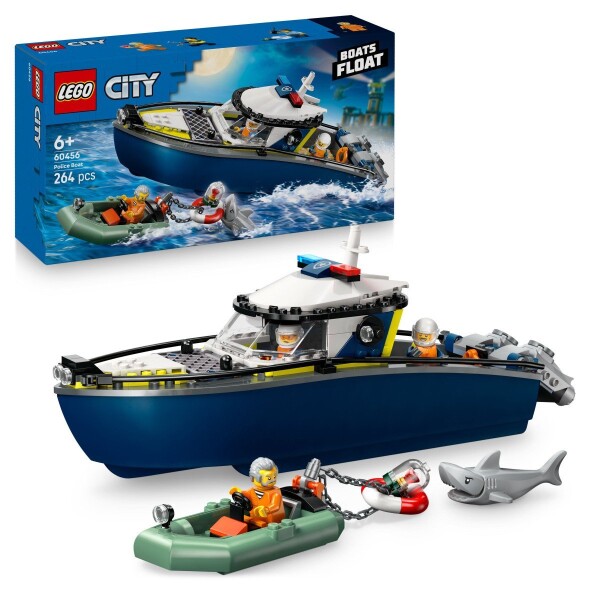 LEGO® City 60456 Honička v policejní lodi - LEGO® City