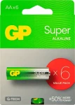 Blow Super / Tužková baterie AA (LR6) / alkalická / 6 ks (15A21-SBV6)