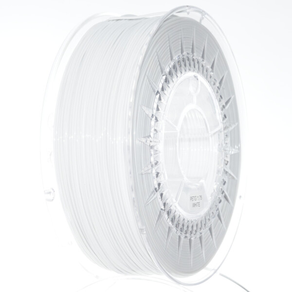 PET-G filament 2,85 mm bílý Devil Design 1 kg