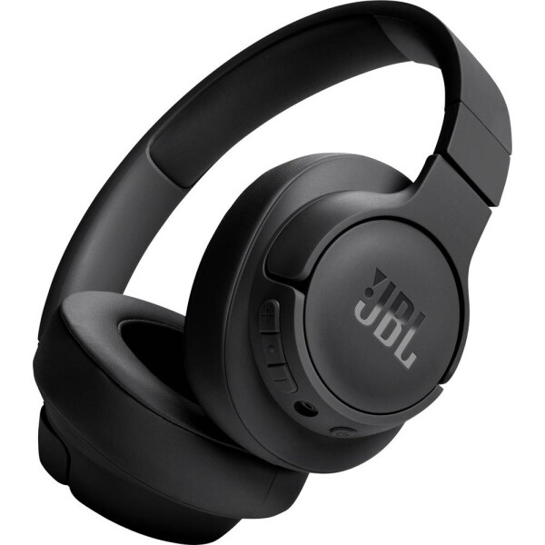 JBL Tune 720BT sluchátka uzavřená (Over Ear) Bez kabelu, Bluetooth®, kabelová stereo černá regulace hlasitosti, Vypnutí zvuku mikrofonu Hi-Fi