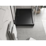 MEXEN - Flow+ sprchová vanička obdélníková 70 x 120, černá mat 46R707012H