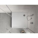 MEXEN - Flow+ Sprchová vanička čtvercová 70 x 70, bílá lesk 46S107070H