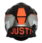 Moto přilba Just1 J38 Korner oranžovo/černá - XL