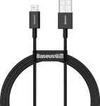 Baseus CALYS-A01 Kabel USB-A (M) - Lightning (M) 1 m černá (CALYS-A01)