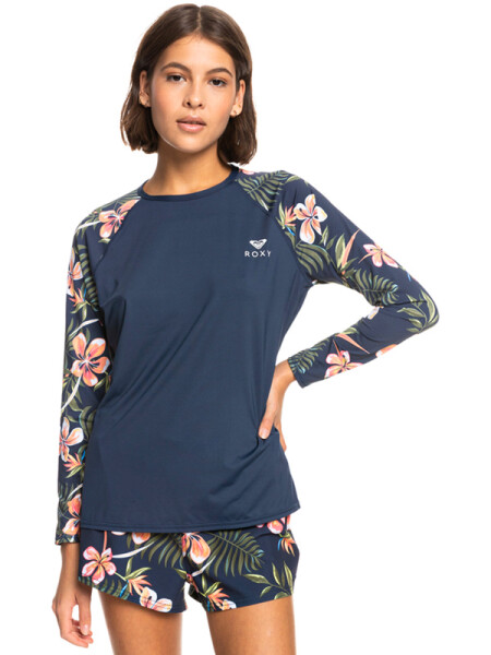 Roxy PRINTED MOOD INDIGO TROPICAL DEPHT lycra - XS