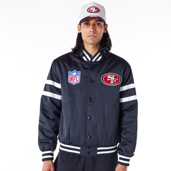 New Era Pánská bunda San Francisco 49ers NFL Sport Classics Satin Velikost: S