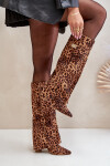 Kozačky na podpatku model 203516 Step in style 40