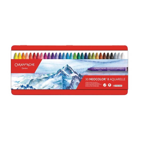 Caran D'ache Neocolor II Aquarelle sada 30 barev
