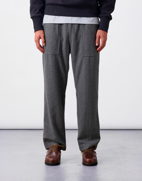 Service Works Flannel Chef Pants Charcoal S