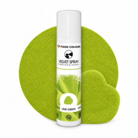 Sametový sprej Food Colours Lime Green (100 ml)