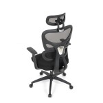 Kancelářská židle, houpací mechanismus, černá, KA-K2080 BK