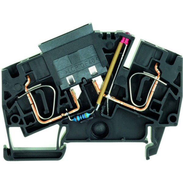 Weidmüller 1814700000-25 jisticí řadová svorka pružinová svorka černá 25 ks