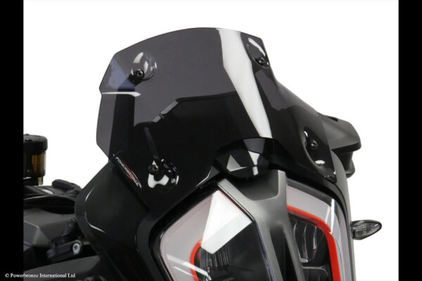 Ktm 1290 Super Adventure S 21-24, 1290 Super Adventure R 23-24 Adventure Sports plexi štít Powerbronze 250mm - žlutá