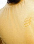 Běžecké tričko Compressport Performance LS Tshirt M - Ceylon Yellow Velikost textilu: XXL