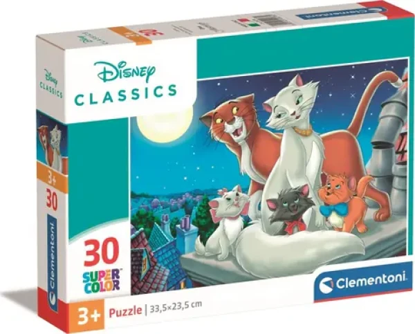 Clementoni PUZZLE Disney klasika: Aristokočky