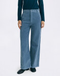 Thinking MU Fuzz Corduroy Karina Pants BLUE 42