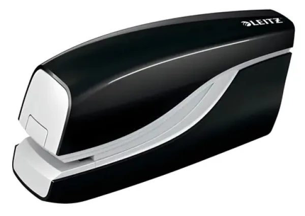 Leitz NeXXt WOW 5566 černá / Elektrická sešívačka / 1 mm / 10 listů / drátky E1 (55661095)