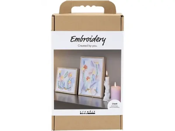 Creativ Company Kreativní sada Akrylové malování a vyšívání