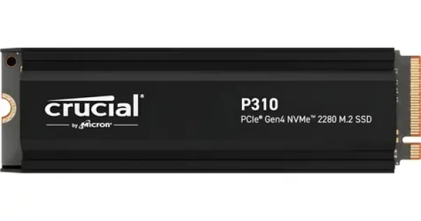 Crucial P310 4TB / M.2 SSD 2280 / PCIe 4.0 / 3D NAND / R:7100 MB/s / W:6000 MB/s / 5y (CT4000P310SSD5)