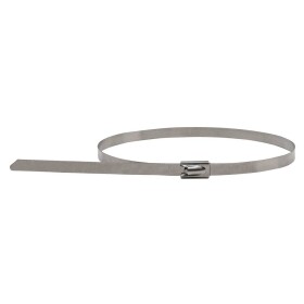 KS Tools 115.1594 Elektrikářská zadrhovací páska s kuličkovým uzávěrem 4,6 x 500 mm, 100 ks