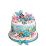 Figurka Bullyland Ariel sedící na kameni