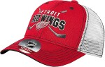 Outerstuff Dětská kšiltovka Detroit Red Wings NHL Lockup Meshback Adjustable