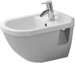 DURAVIT - Starck 3 Závěsný bidet s přepadem, s WonderGliss, bílá 22301500001