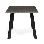 Jídelní stůl 160x90cm, mdf, šedý dub, HT-F4516 GREY