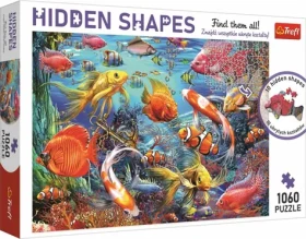 Trefl - Puzzle - Hidden Shapes: Podmořský život