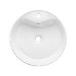 INVENA - Umyvadlo na desku 47 cm RONDI CE-21-001-W