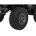 Mamido Elektrické autíčko Extreme Sport 4x4 s proměnlivou velikostí černé