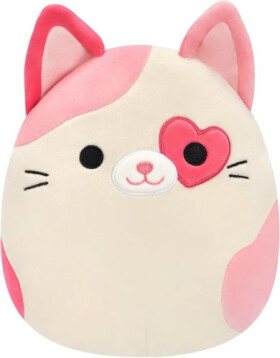 Squishmallows Růžová kočka - Susan Q 13 cm