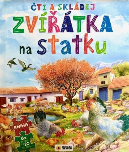 Čti a skládej Zvířátka na statku