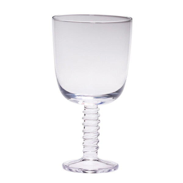 Hübsch Sklenice na červené víno Clink Clear 250 ml, čirá barva, sklo