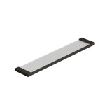 KLUDI - Vela C Polička, délka 60 cm, sklo/broušený Gunmetal 31973N2