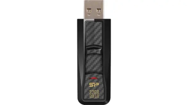 Silicon Power Blaze B50 32GB černá / Flash Disk / USB 3.1 / čtení: 25MBs / zápis: 25MBs (SP032GBUF3B50V1K)