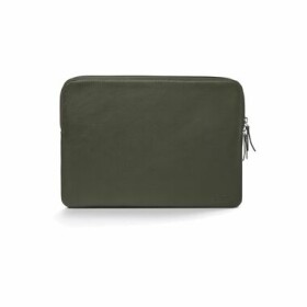 Trunk Leather Sleeve, green - MacBook Pro 13""/MacBook Air 13""