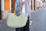 Nákupní taška Reisenthel Loopshopper L Puffer iced matcha