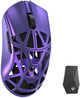 WLMOUSE Beast X Max Solid Sides fialová / Bezdrátová myš / optická / Omron optické spínače (MAX-PURPLE-O-SHIXIN)