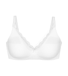 AMOURETTE - Minimizer: o jeden košíček, hladká bezešvá silueta Triumph WHITE 100D