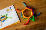 GuideCraft Magnetická stavebnice - PowerClix Organics set (100ks)