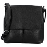 Stylová dámská koženková crossbody kabelka Katia, černá