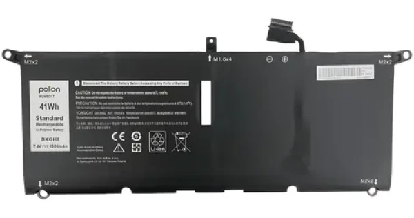 TRX Polion DXGH8 / Baterie pro notebook Dell / Inspiron 13 5390, 7390 / XPS 13 9370, 9380 / 5500 mAh / neoriginální (TRX-PLNB317)