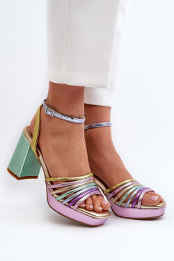Sandály na podpatku model 196965 Step in style 37