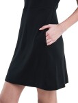 Dámské merino šaty ICEBREAKER Wmns 200 Granary Sleeveless V Neck Dress, Black velikost: XL