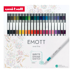 UNI EMOTT liner sada č. 1, Collection Set, 40 ks, mix barev